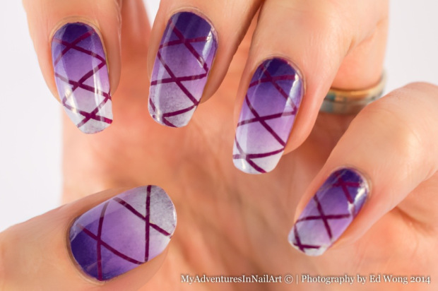 24 Beautiful Purple Nail Art Ideas (5)