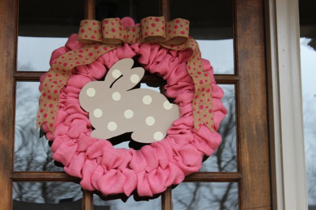 26 Creative and Easy Handmade Easter Wreath Designs (17)