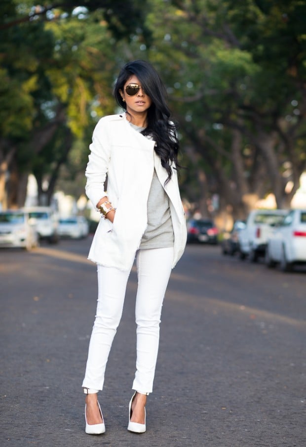 How to Wear White Jeans 17 Stylish Outfit Ideas (17)