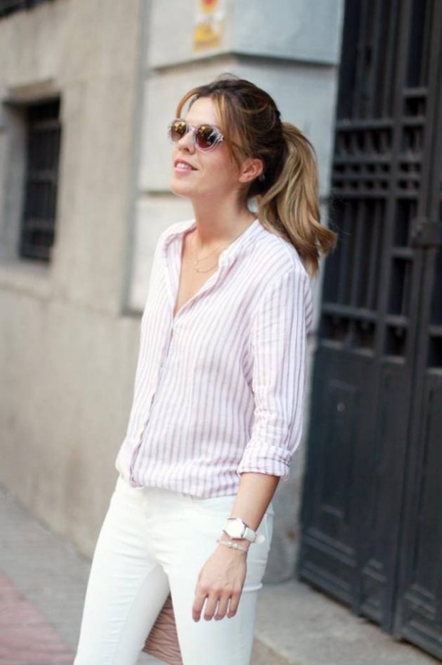 How to Wear White Jeans 17 Stylish Outfit Ideas (3)