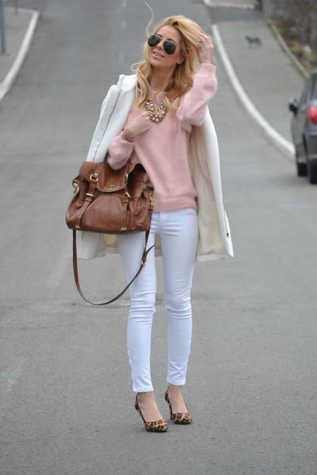 How to Wear White Jeans 17 Stylish Outfit Ideas (6)