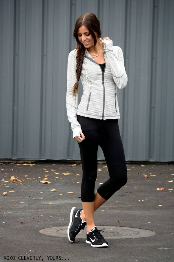 Sneakers for Trendy Chic Look 16 Sporty and Stylish Outfit Ideas (15)