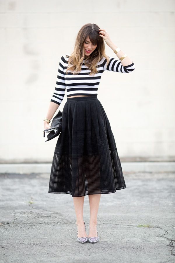 Stripes for Trendy Chic Look 20 Stylish Outfit Ideas (12)