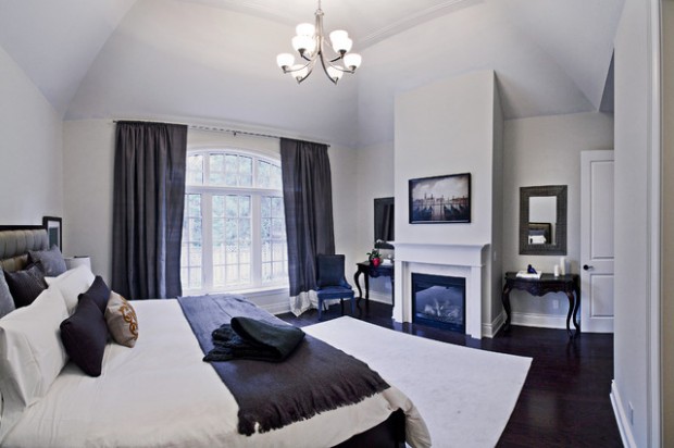 15 Elegant Black and White Bedroom Design Ideas (3)