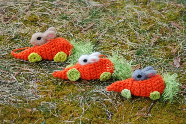17 Cute & Handmade Needle Felted Easter Decorations (12)