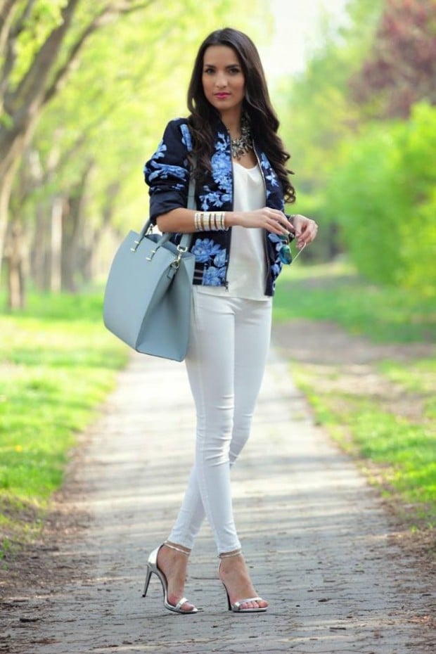 17 Stylish Comfortable Street Style Outfit Combinations for Spring   (1)