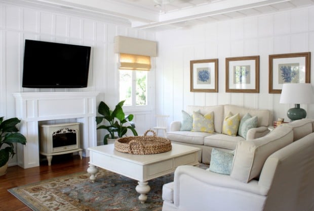 18 Beach Cottage Interior Design Ideas Inspired by The Sea  (15)