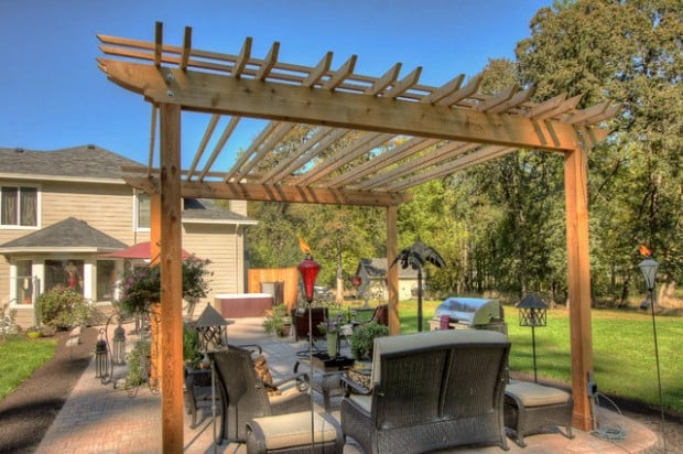 18 Lovely Pergola Design Ideas for Your Outdoor Area (11)
