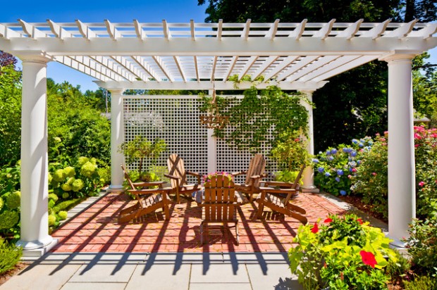 18 Lovely Pergola Design Ideas for Your Outdoor Area (12)