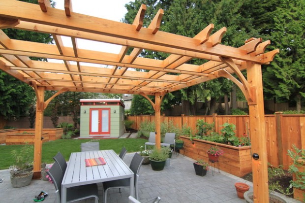 18 Lovely Pergola Design Ideas for Your Outdoor Area (15)