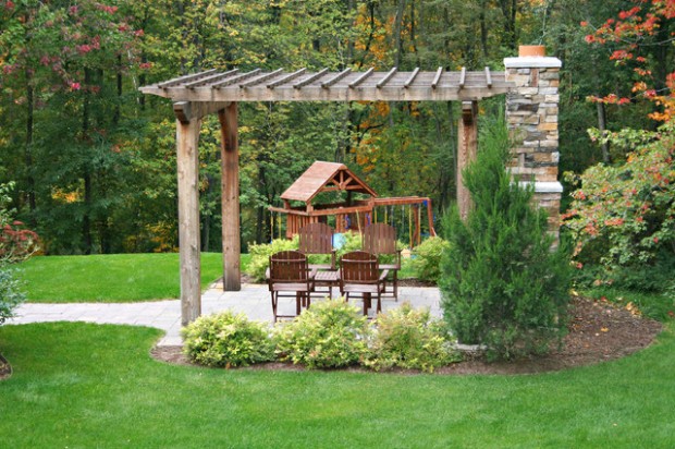 18 Lovely Pergola Design Ideas for Your Outdoor Area (3)