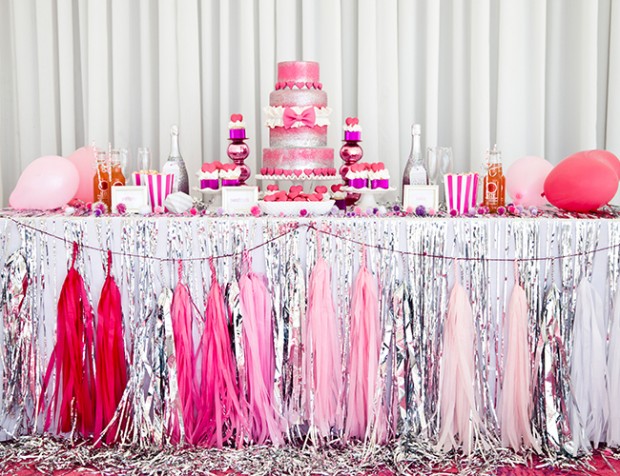 18 Pretty Pink Decoration Ideas for Bridal Shower  (2)