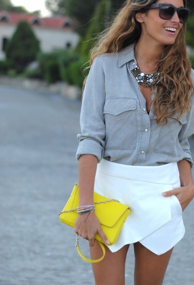 18 Stylish Outfits with Statement Necklaces for Spring and Summer Days