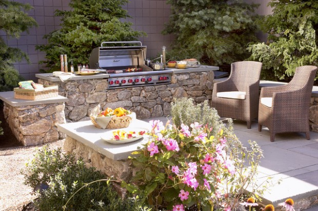 20 Amazing Patio Design Ideas with Outdoor Barbecue (20)