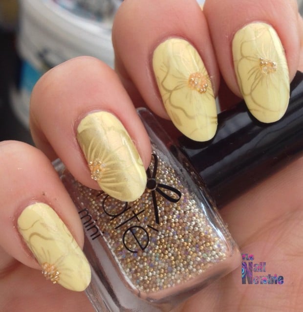 Different Shades of Yellow on Your Nails for Crazy Summer Nail Design (15)