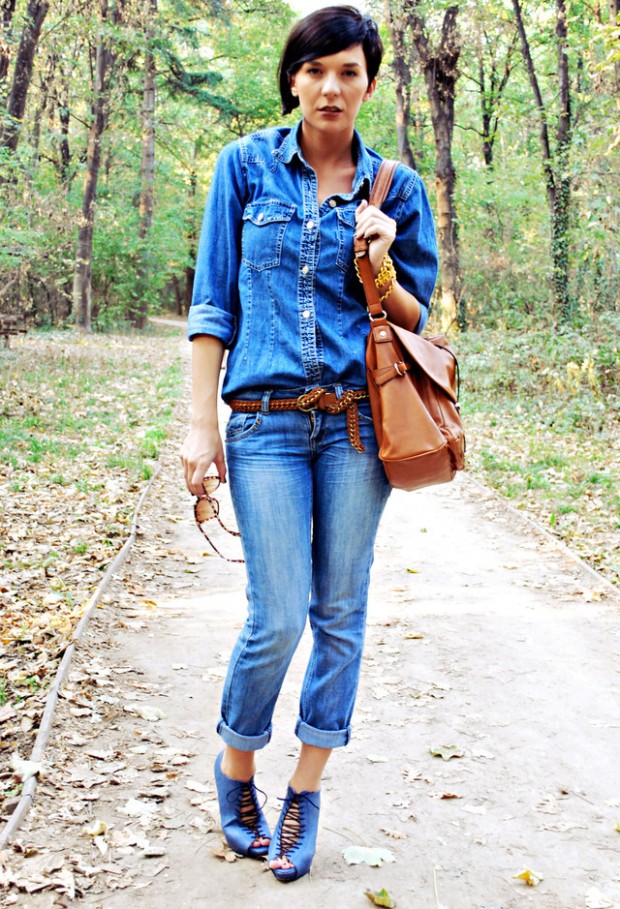 How to Wear Denim on Denim 17 Chic Outfit Ideas  (3)