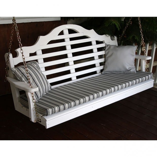 15 Custom Handcrafted Porch Swing Designs (13)