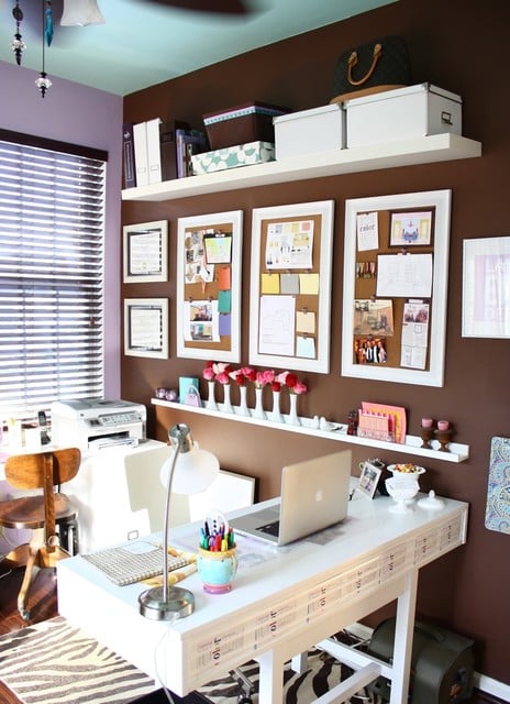 Pretty and girly home office (3)