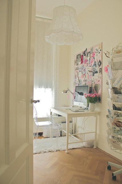 Pretty and girly home office (7)