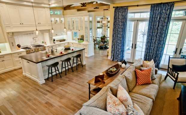 17 Open Concept Kitchen-Living Room Design Ideas - Style Motivation