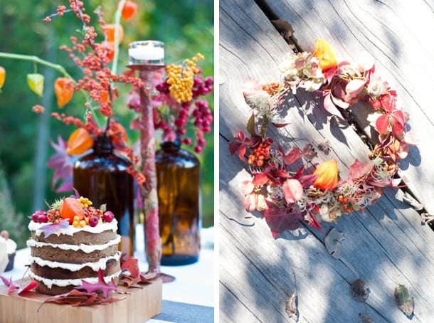 20 Romantic Decor Ideas for Fall Themed Wedding  (1)