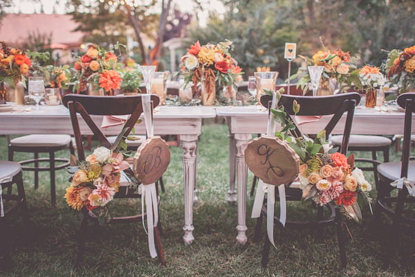 20 Romantic Decor Ideas for Fall Themed Wedding  (10)