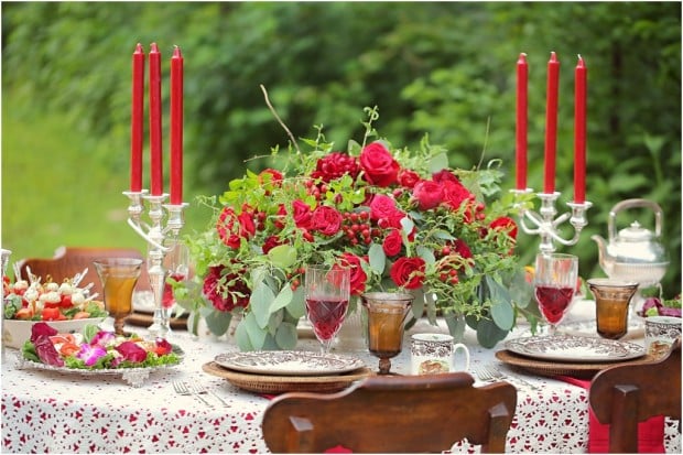 20 Romantic Decor Ideas for Fall Themed Wedding  (14)