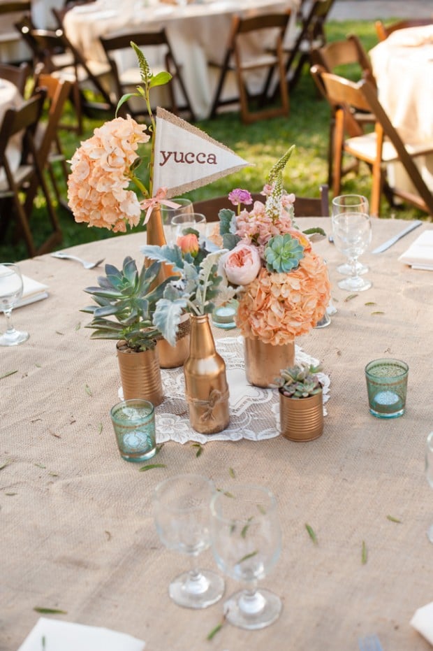 If you want to have vintage wedding make sure that it is unique and authentic. The main material to use for this purpose is of course - burlap. There are so man