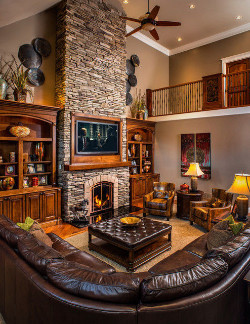 20 Cozy Rustic Living Room Design Ideas - Style Motivation