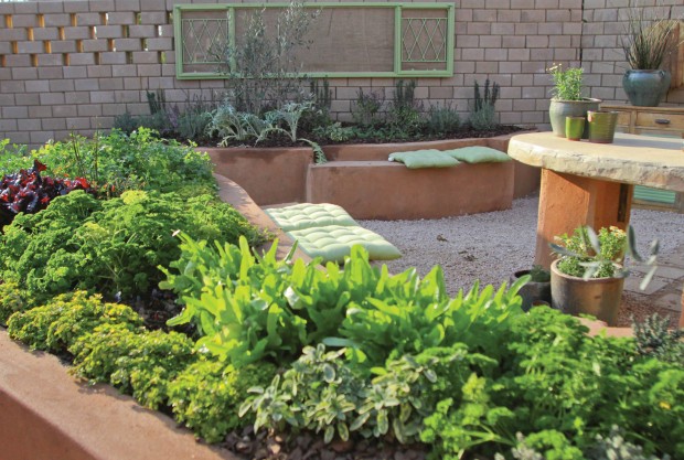 Herb garden, South Africa - 01 Apr 2012