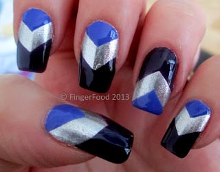 Chevrons-Nail-Designs-in-18-Beautiful-and-Elegant-Ideas-10