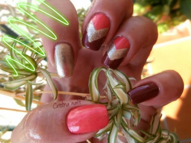 Chevrons-Nail-Designs-in-18-Beautiful-and-Elegant-Ideas-15