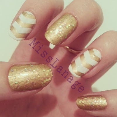 Chevrons-Nail-Designs-in-18-Beautiful-and-Elegant-Ideas-7