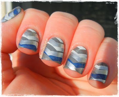 Chevrons-Nail-Designs-in-18-Beautiful-and-Elegant-Ideas-9