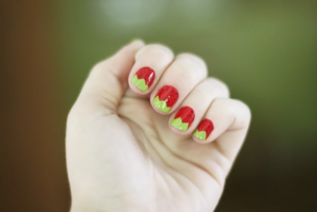 Cute-Fruit-Nails-for-Spring-and-Summer-18-Adorable-Nail-Art-Ideas-11