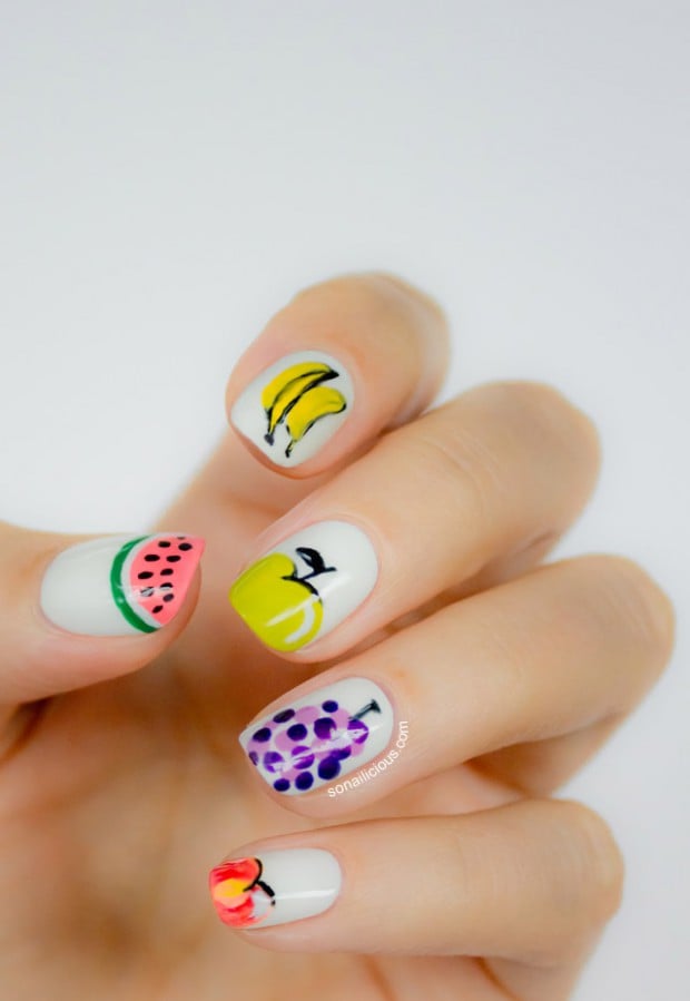 Cute-Fruit-Nails-for-Spring-and-Summer-18-Adorable-Nail-Art-Ideas-14