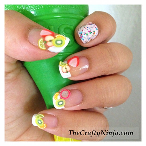 Cute-Fruit-Nails-for-Spring-and-Summer-18-Adorable-Nail-Art-Ideas-8