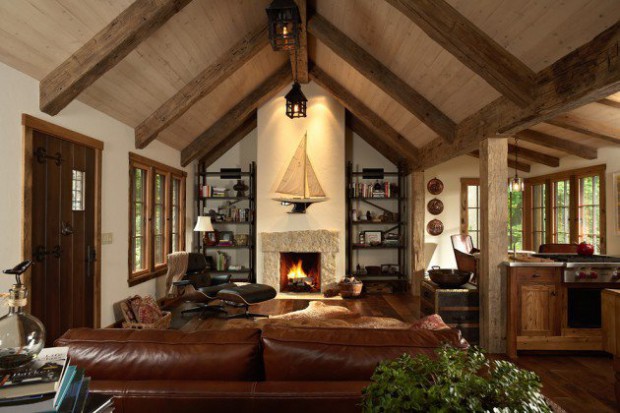 Good-Interior-Design-and-15-Rustic-Living-Room-Designs-2015-Warm-Cozy-Winter-Wooden-Home-Home-Fireplace-Design-20151