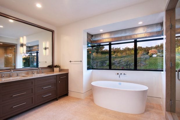 19 amazing bath soaking tub bathroom design ideas - style motivation