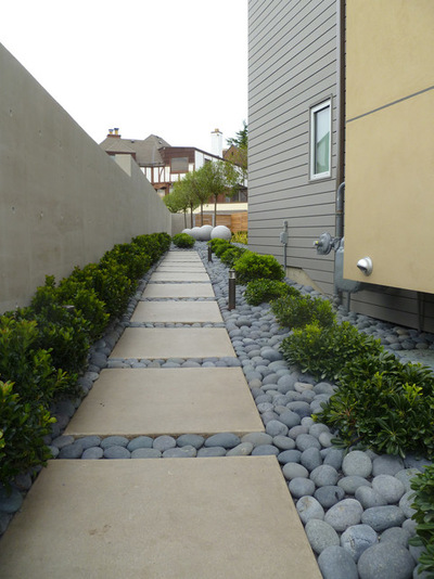 beautiful stepping stone walkways: 18 landscaping ideas