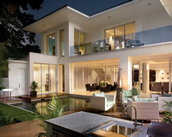 17 Stunning Glass Balcony House Design Ideas - Style Motivation - 17 Stunning Glass Balcony House Design Ideas