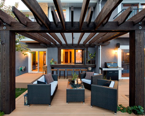 18 Amazing Deck Bar Design Ideas