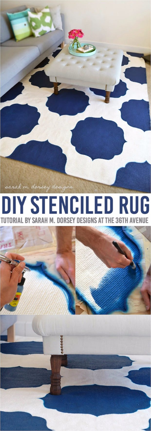 15 Chic DIY Rug Ideas You Can Make Right Away! (7)