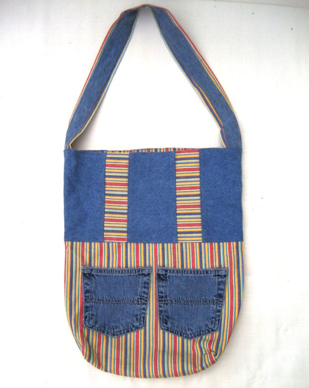 17 Chic Handmade Bags From Repurposed Materials (3)