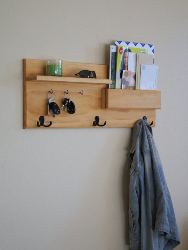18 Practical Handmade Coat Rack Ideas You Can Produce By Yourself (1)