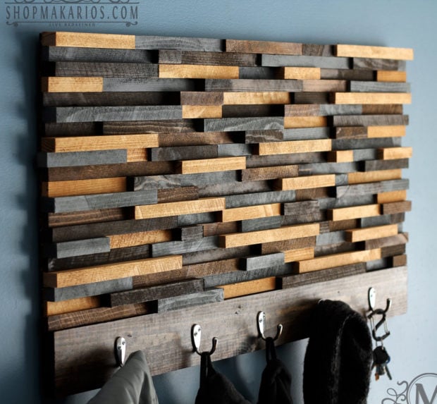 18 Practical Handmade Coat Rack Ideas You Can Produce By Yourself (11)