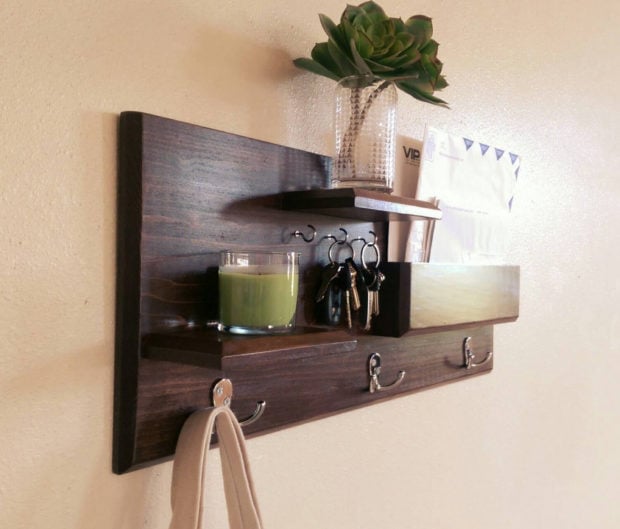 18 Practical Handmade Coat Rack Ideas You Can Produce By Yourself (7)