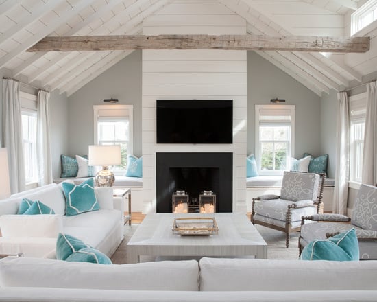 20 Gorgeous Beach Style Living Room Design and Decor Ideas