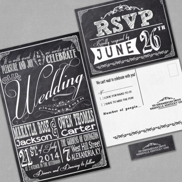20 Creative Wedding Invitations For The Best Day Of Your Life (11)