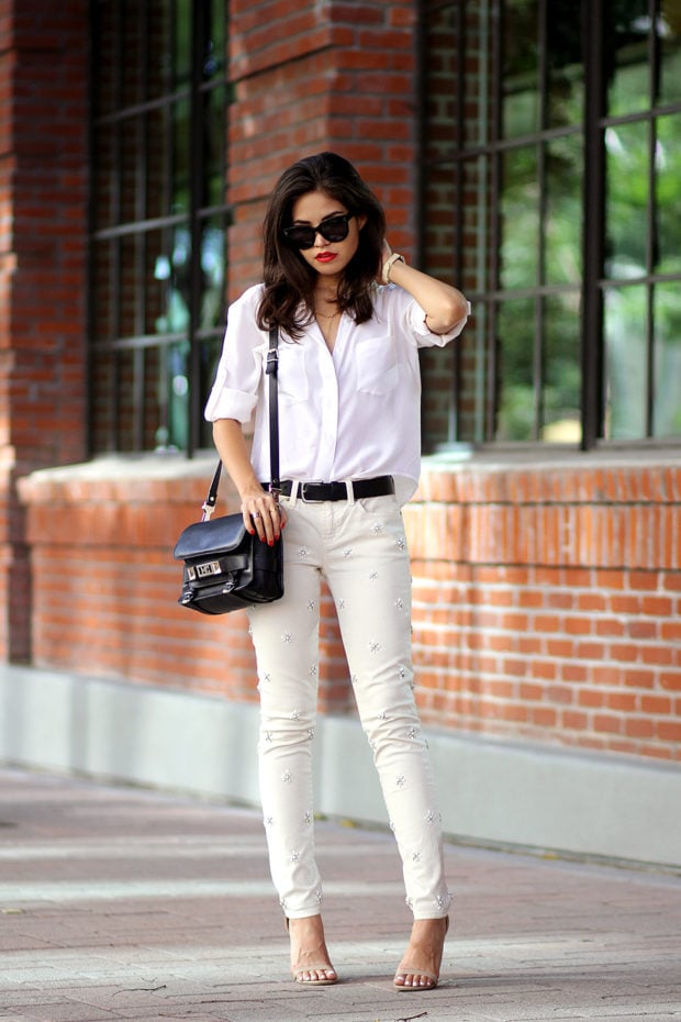 18 Ways to Style Whit Shirt This Summer (Part 2)